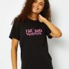 Skinnydip London Disney The Bare Necessities T-Shirt In Black Tops & T-Shirts