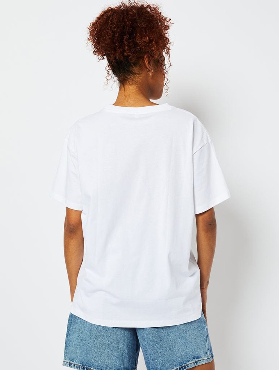 Skinnydip London Everything Sucks White T-Shirt Tops & T-Shirts