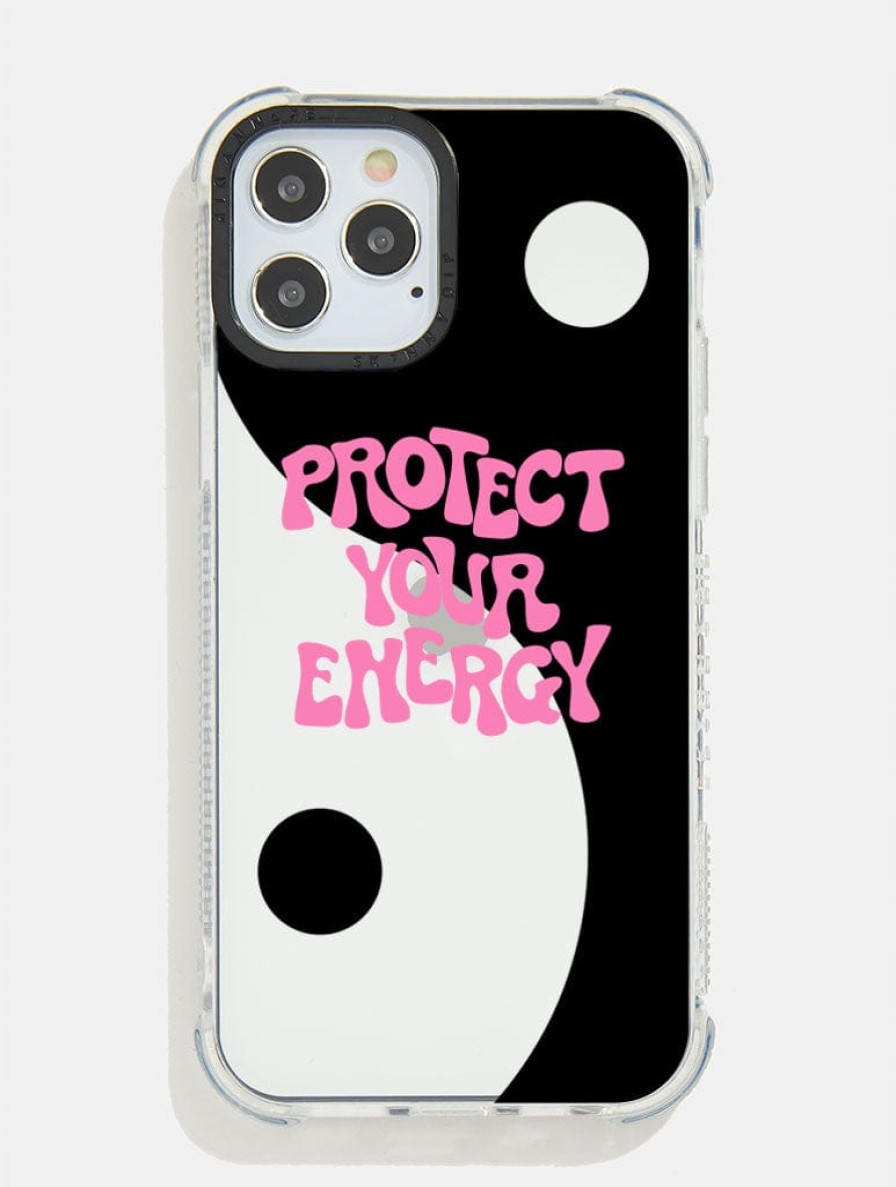 Skinnydip London Printed Weird X Skinnydip Protect Your Energy Shock Iphone Case Iphone 12 Pro Max Cases