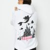 Skinnydip London Disney The Little Mermaid Poster Hoodie In White Shop All Clothing