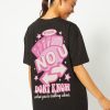 Skinnydip London No U Know T-Shirt In Black Tops & T-Shirts