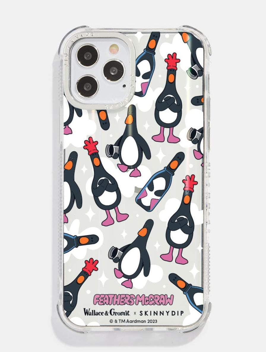 Skinnydip London Wallace & Gromit X Skinnydip Feathers Shock Iphone Case Iphone Xr / 11 Cases