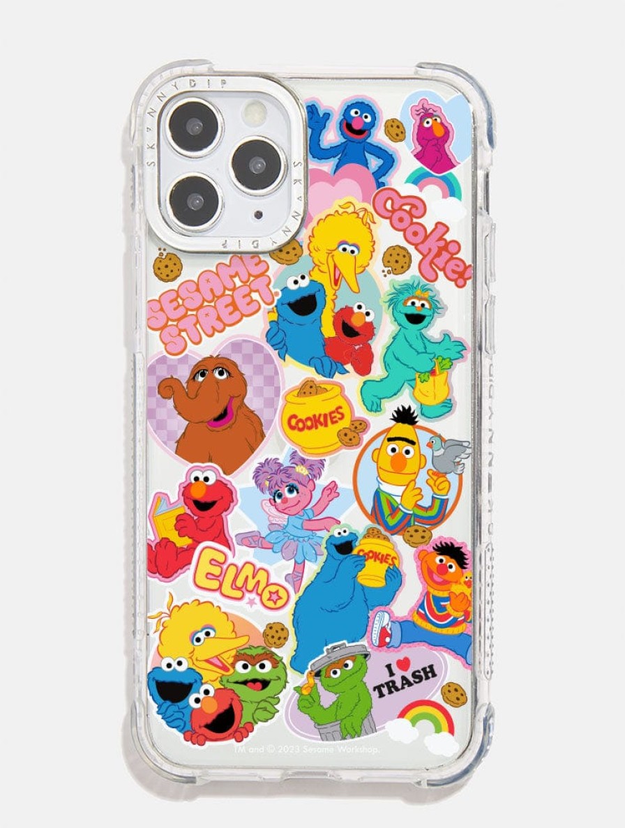 Skinnydip London Sesame Street X Skinnydip Sticker Shock Iphone Case Iphone Xr / 11 Cases