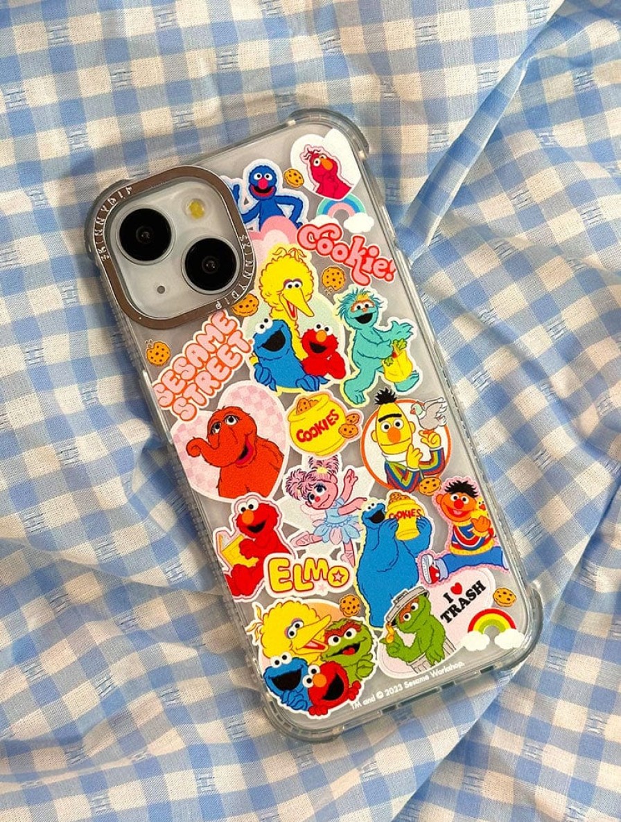 Skinnydip London Sesame Street X Skinnydip Sticker Shock Iphone Case Iphone Xr / 11 Cases