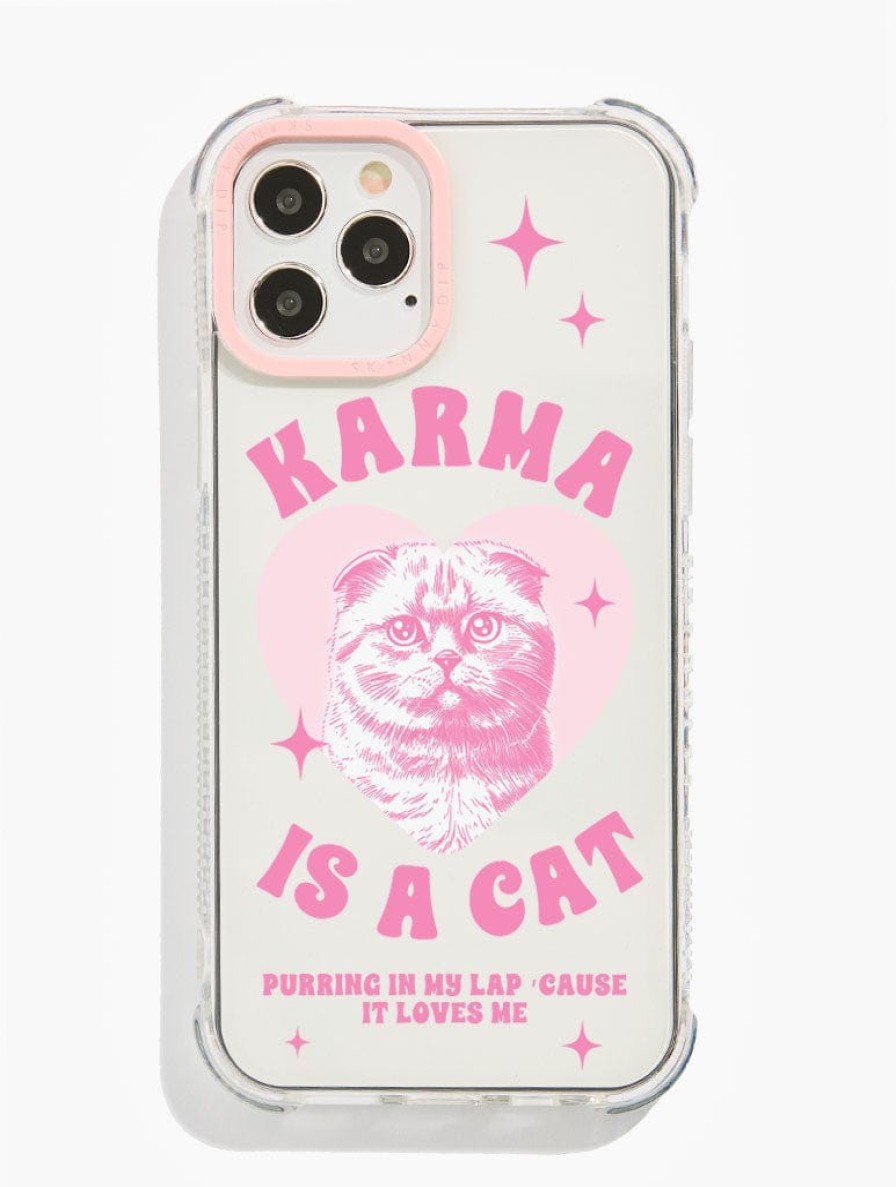 Skinnydip London Karma Cat Shock Iphone Case Iphone Xr / 11 Cases