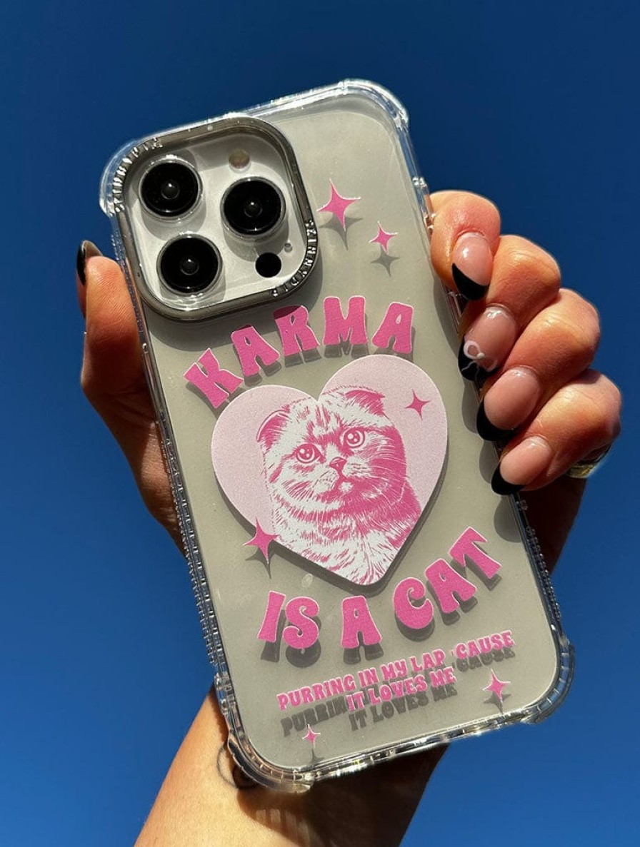 Skinnydip London Karma Cat Shock Iphone Case Iphone Xr / 11 Cases