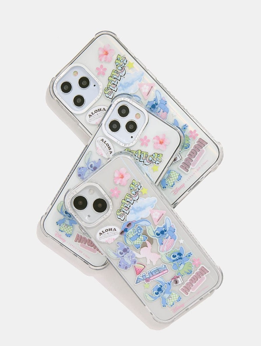 Skinnydip London Disney Summer Stitch Sticker Shock Iphone Case Iphone 12 Pro Max Cases