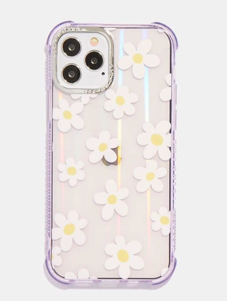 Skinnydip London Lilac Daisy Holo Shock Iphone Case Iphone 12 Pro Max Cases