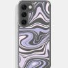 Skinnydip London Lilac Retro Swirl Android Case Google Pixel 5A Cases