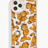 Skinnydip London Garfield X Skinnydip Repeat Print Shock Iphone Case Iphone 15 Plus Cases