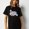 Skinnydip London Emotional Baggage T-Shirt In Black Tops & T-Shirts