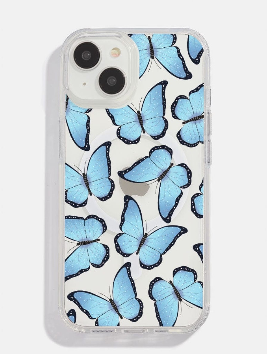 Skinnydip London Blue Butterfly Magsafe Iphone Case Magsafe Cases