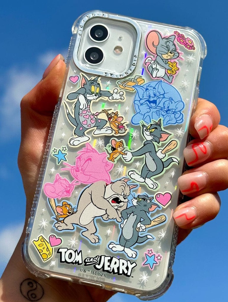 Skinnydip London Tom & Jerry X Skinnydip Sticker Shock Iphone Case Iphone Xr / 11 Cases