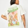 Skinnydip London Disney Winnie The Pooh Poster T-Shirt In Ecru Tops & T-Shirts