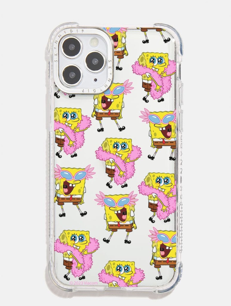 Skinnydip London Spongebob X Skinnydip Spongebob Repeat Shock Iphone Case Iphone 13 Pro Cases