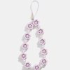 Skinnydip London Lilac Flower Beaded Phone Strap Shop All Tech Accessories