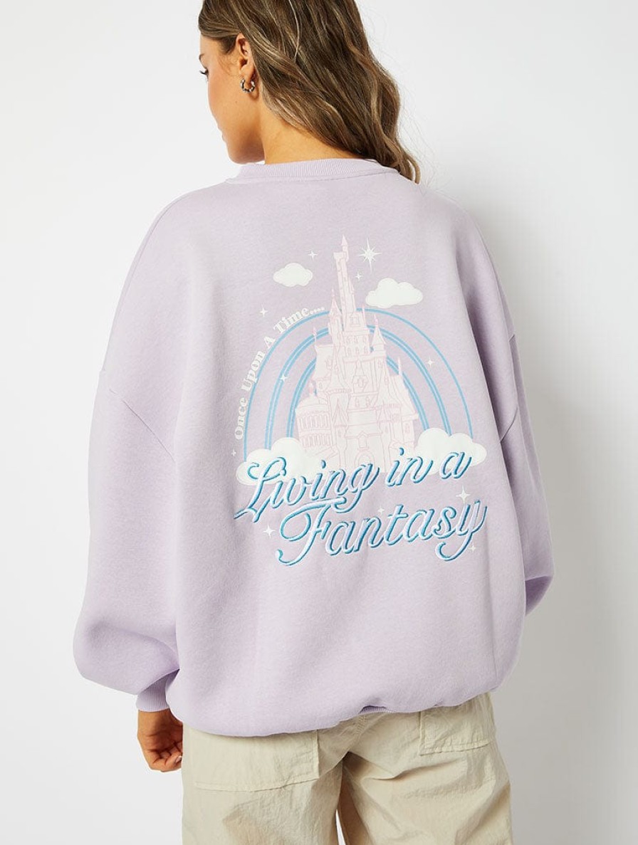 Skinnydip London Disney Living In A Fantasy Sweatshirt Hoodies & Sweatshirts