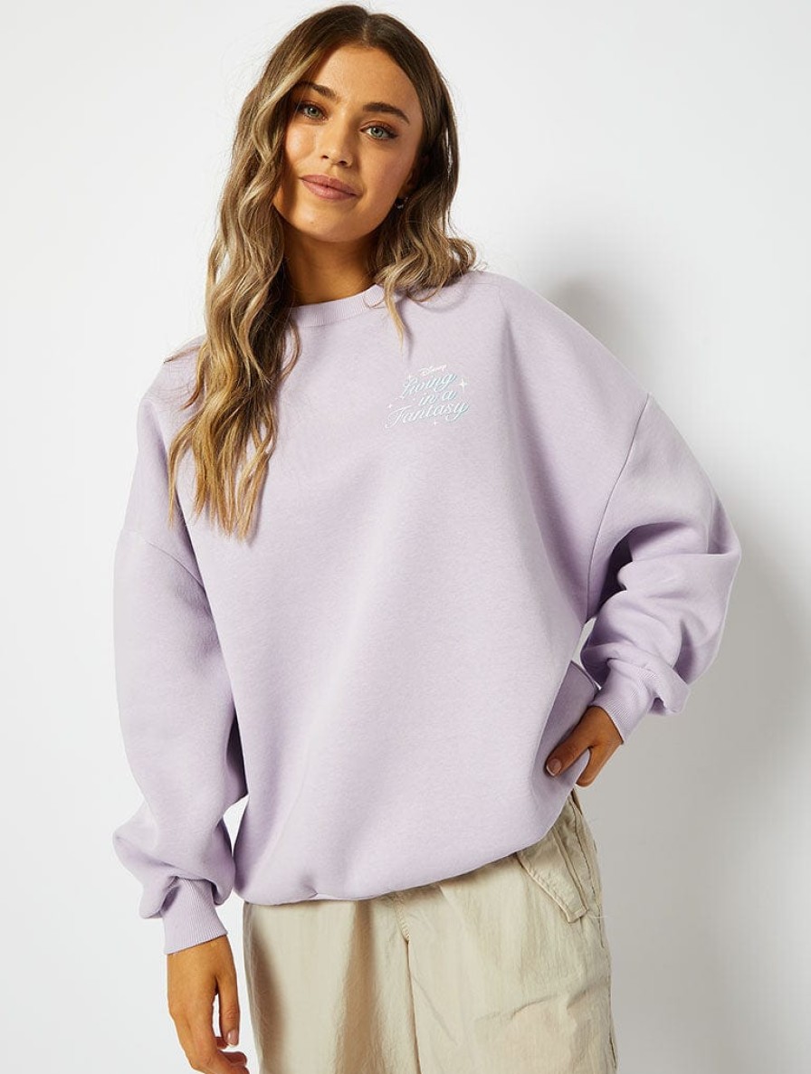 Skinnydip London Disney Living In A Fantasy Sweatshirt Hoodies & Sweatshirts