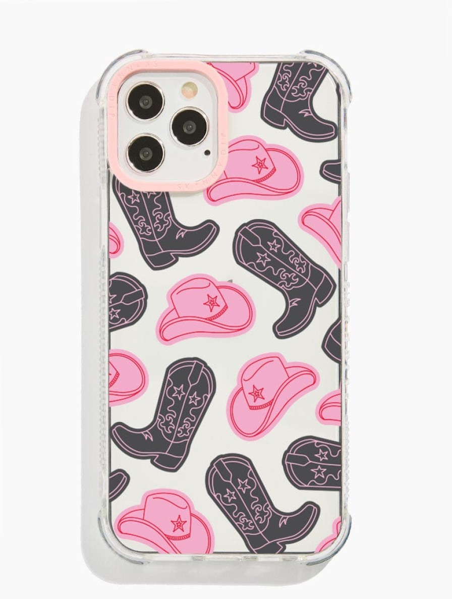 Skinnydip London Cowboy Hat & Boots Shock Iphone Case Iphone Xr / 11 Cases