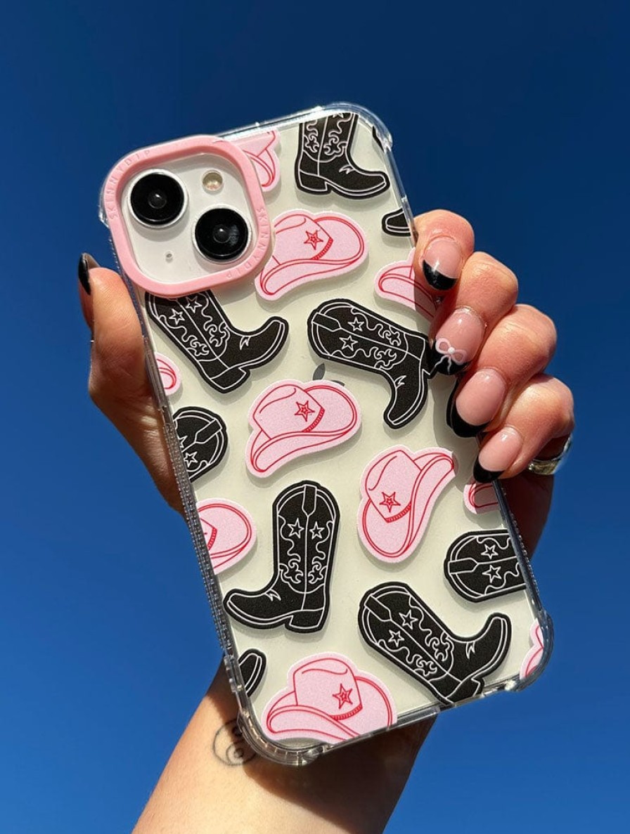 Skinnydip London Cowboy Hat & Boots Shock Iphone Case Iphone Xr / 11 Cases