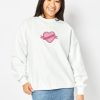 Skinnydip London Cinnamon Girl Sweatshirt In White Loungewear