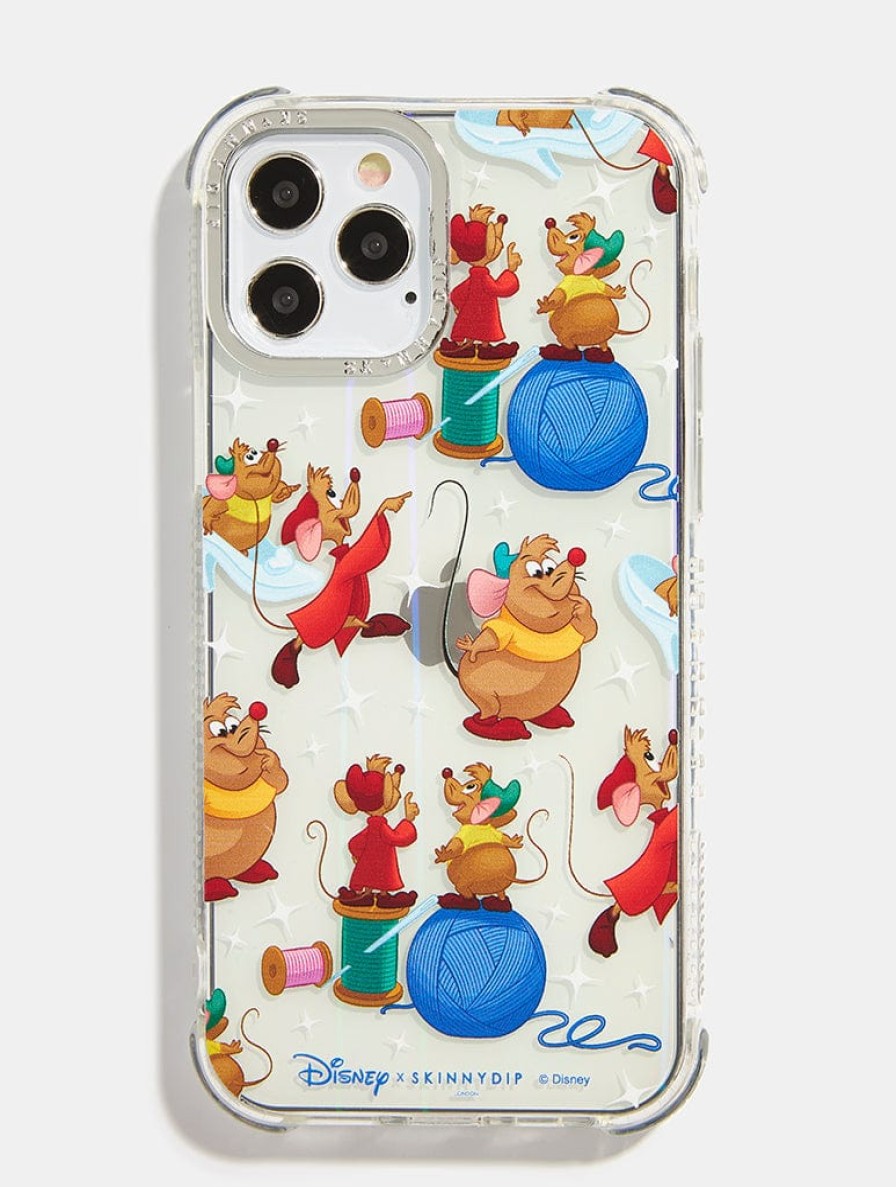 Skinnydip London Disney Jaq & Gus Shock Iphone Case Iphone Xr / 11 Cases