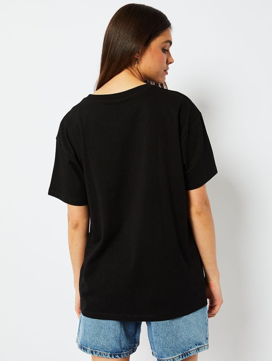 Skinnydip London Toxic T-Shirt In Black Tops & T-Shirts