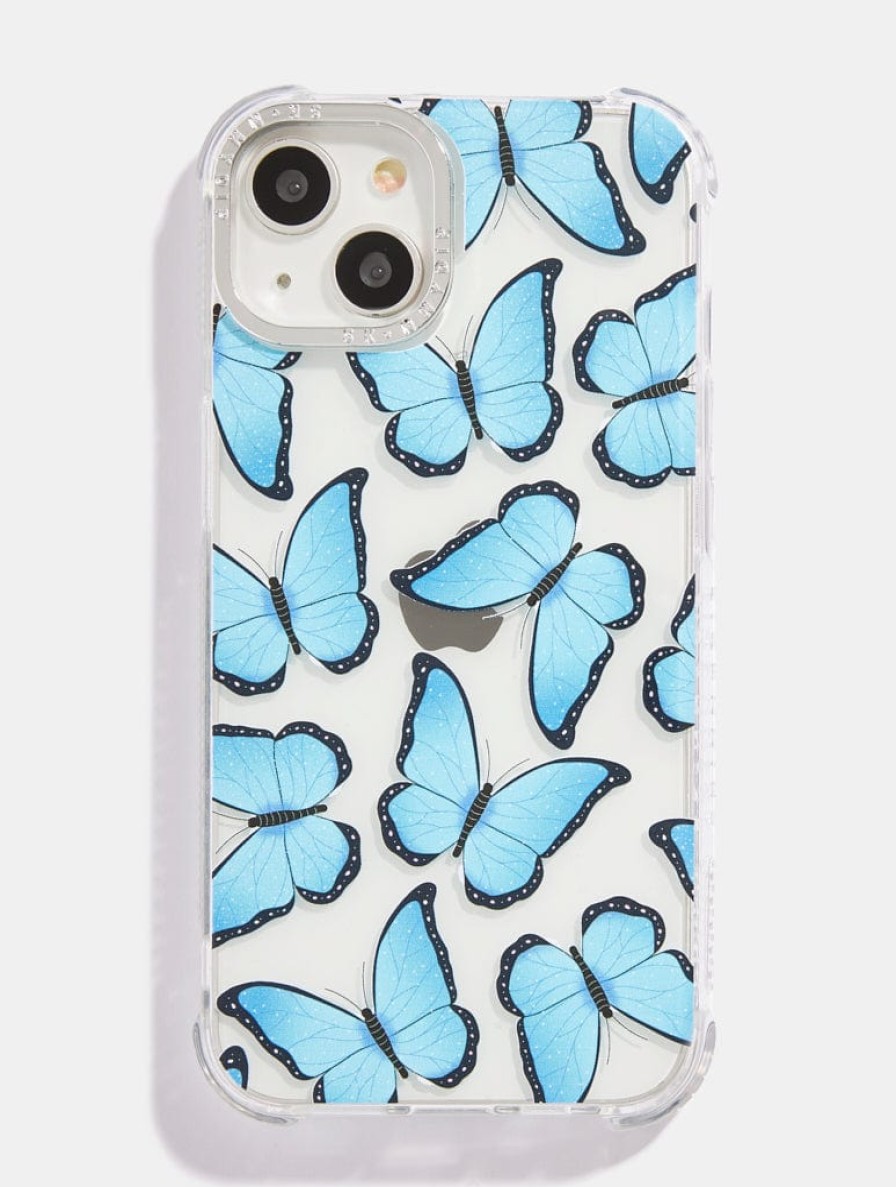 Skinnydip London Blue Butterfly Shock Iphone Case Iphone Xr / 11 Cases