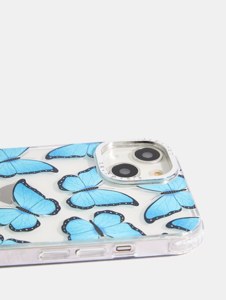 Skinnydip London Blue Butterfly Shock Iphone Case Iphone Xr / 11 Cases