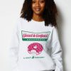 Skinnydip London Glazed & Confused Sweatshirt In White Loungewear