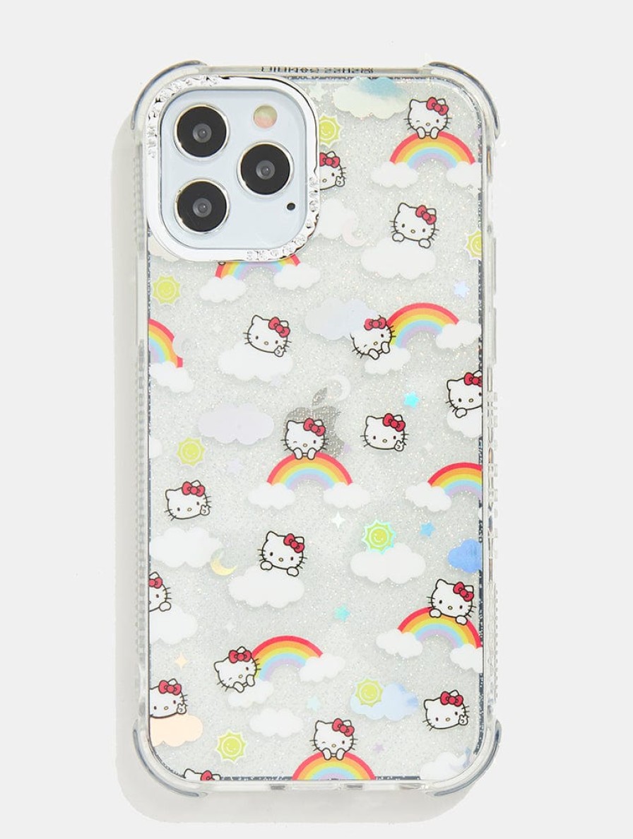 Skinnydip London Hello Kitty X Skinnydip Ditsy Rainbow Shock Iphone Case Iphone 12 Pro Max Cases