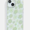 Skinnydip London Sage Warped Flower Shock Iphone Case Iphone Cases