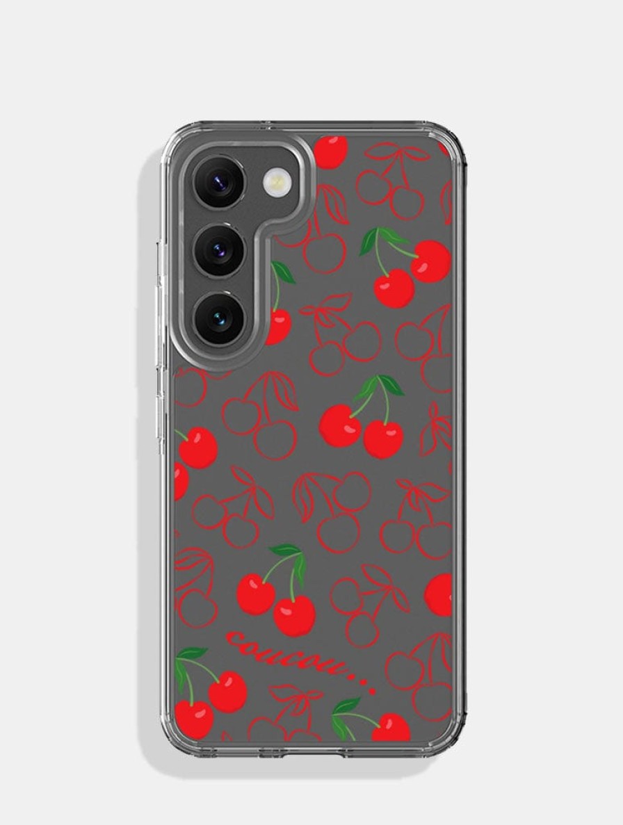 Skinnydip London Cherry Android Case Google Pixel 5A Cases