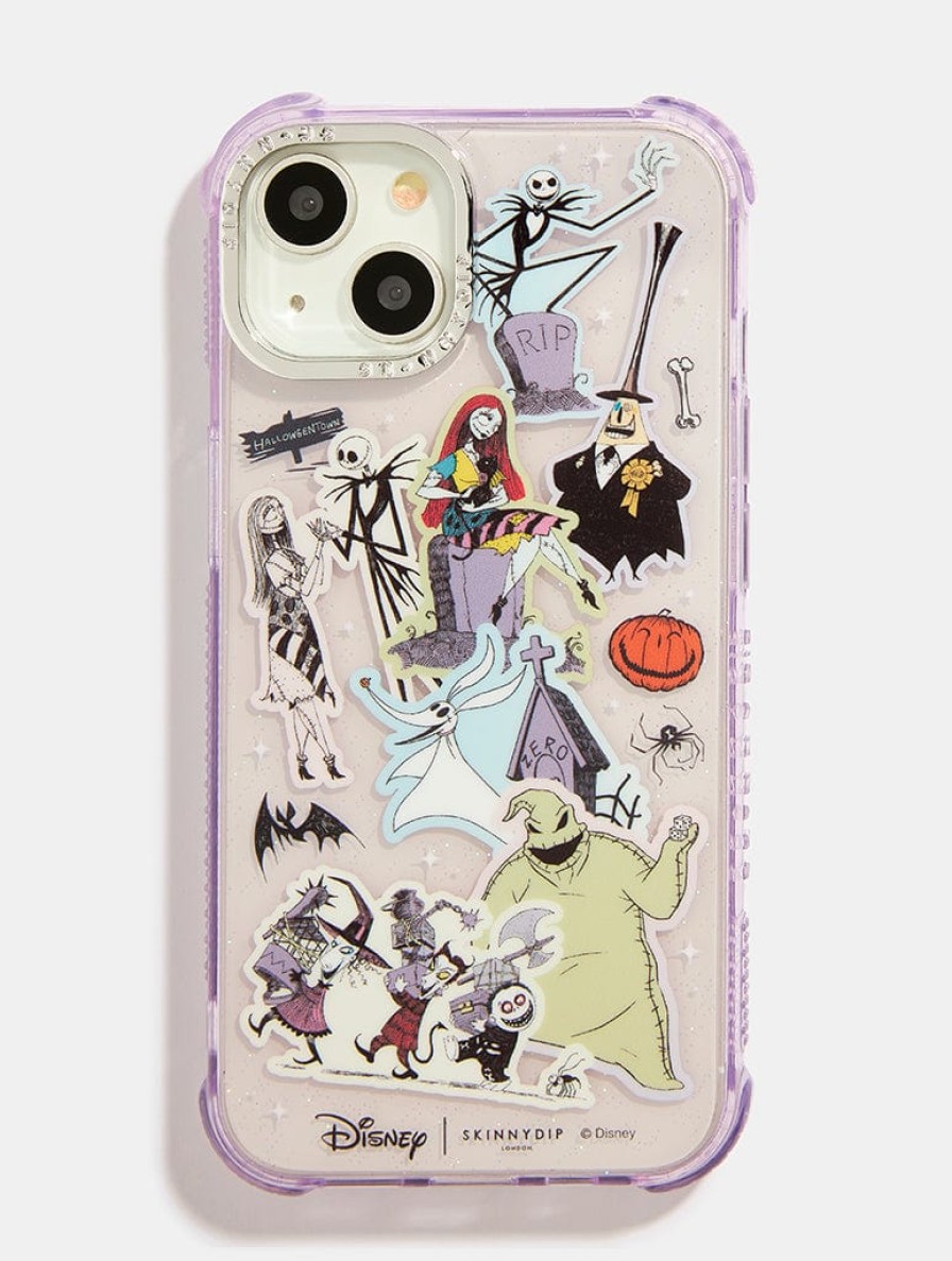 Skinnydip London Disney The Nightmare Before Christmas Purple Sticker Shock Iphone Case Iphone 12 Pro Cases