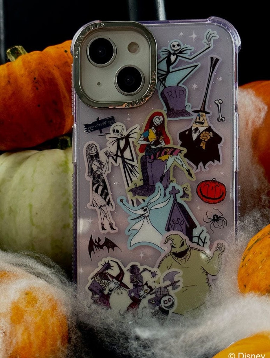 Skinnydip London Disney The Nightmare Before Christmas Purple Sticker Shock Iphone Case Iphone 12 Pro Cases