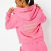 Skinnydip London Pink Gorgeous Girls Crop Hoodie Loungewear