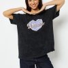 Skinnydip London Whatever Acid Wash Oversized T-Shirt Tops & T-Shirts