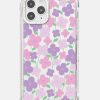 Skinnydip London Purple Blooms Shock Iphone Case Iphone Xr / 11 Cases