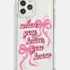 Skinnydip London When You Know You Know Shock Iphone Case Iphone 12 Pro Cases