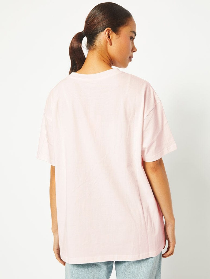 Skinnydip London Get Over It Pink T-Shirt Tops & T-Shirts