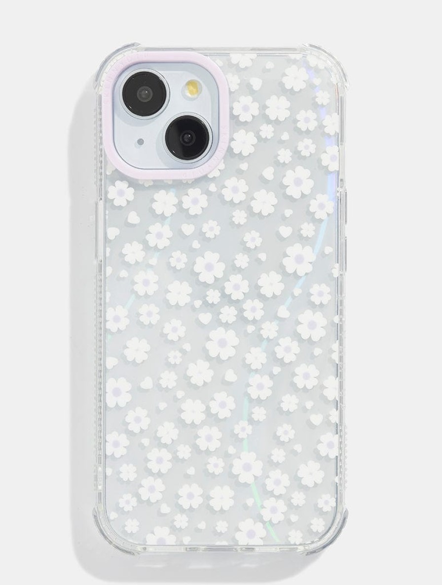 Skinnydip London Lilac Holo Daisy Shock Iphone Case Iphone 12 Pro Cases