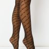 Skinnydip London Not In The Mood Print Tights Socks & Tights