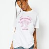 Skinnydip London Feed Positivity White T-Shirt Tops & T-Shirts