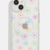 Skinnydip London Colourful Flower Outline Magsafe Iphone Case Iphone 12 Pro Cases