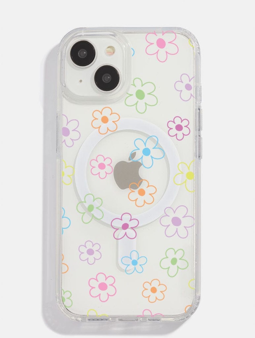 Skinnydip London Colourful Flower Outline Magsafe Iphone Case Iphone 12 Pro Cases