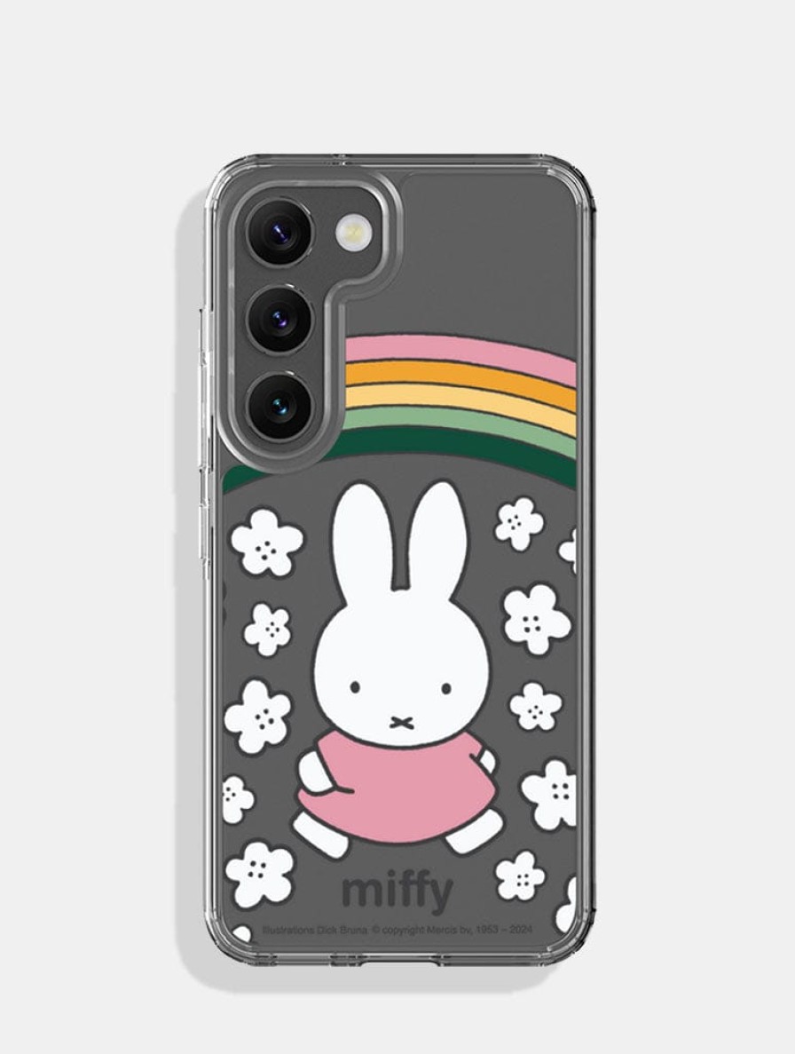 Skinnydip London Miffy X Skinnydip Rainbow Android Case Google Pixel 5A Cases