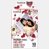 Instax Instax Mini Heart Sketch Film Pack Shop All Tech Accessories