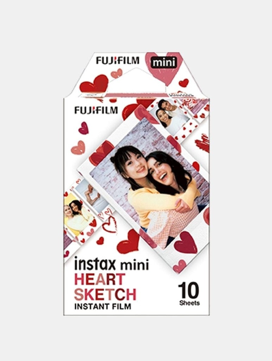 Instax Instax Mini Heart Sketch Film Pack Shop All Tech Accessories