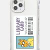 Skinnydip London Arthur X Skinnydip Library Card Shock Iphone Case Iphone Xr / 11 Cases