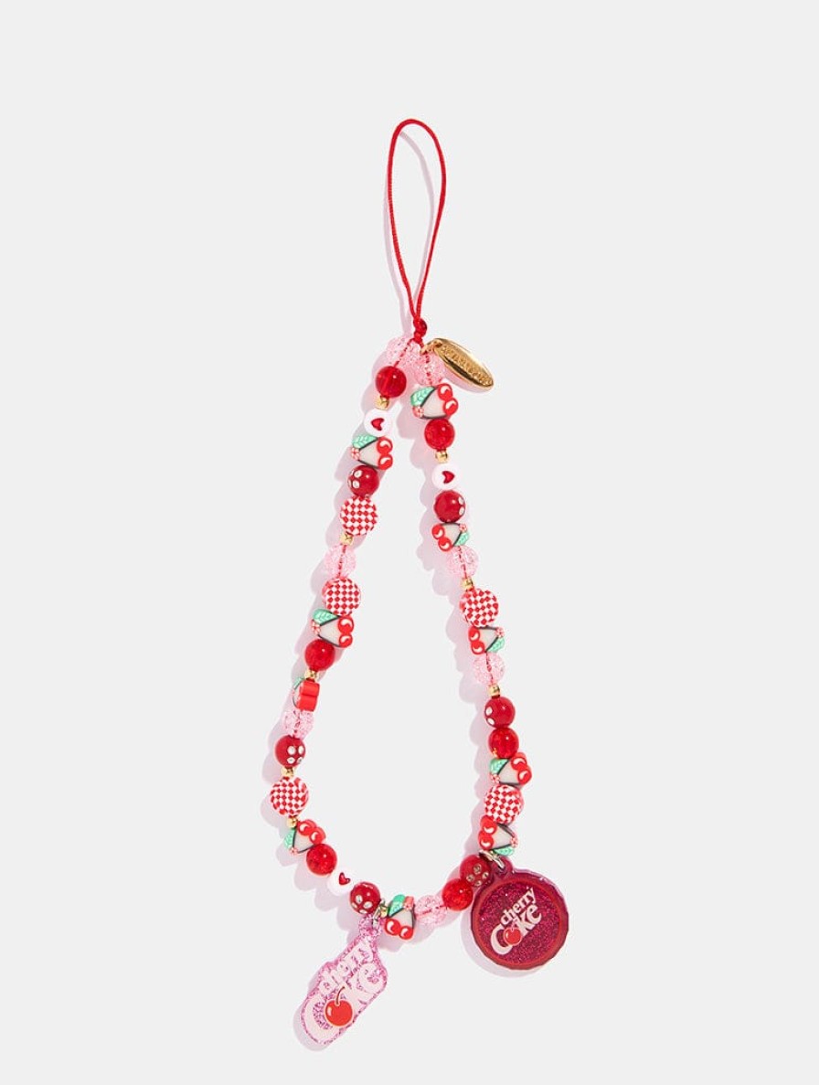 Skinnydip London Cherry Coke Picnic Vibe Beaded Phone Strap Shop All Tech Accessories